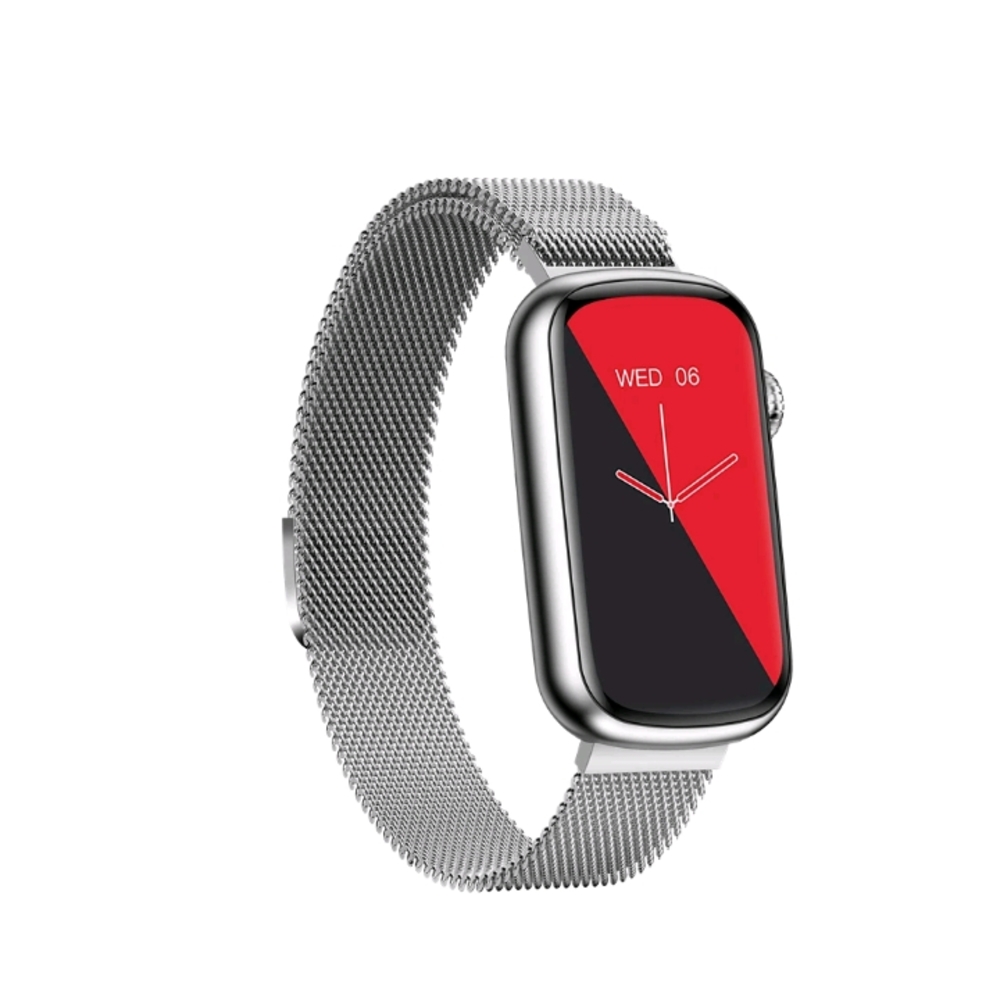 Morepro Silver Smartwatch with Customizable Display. NIB